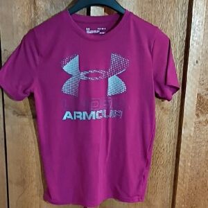 Under Armour Kids' Magenta T-Shirt